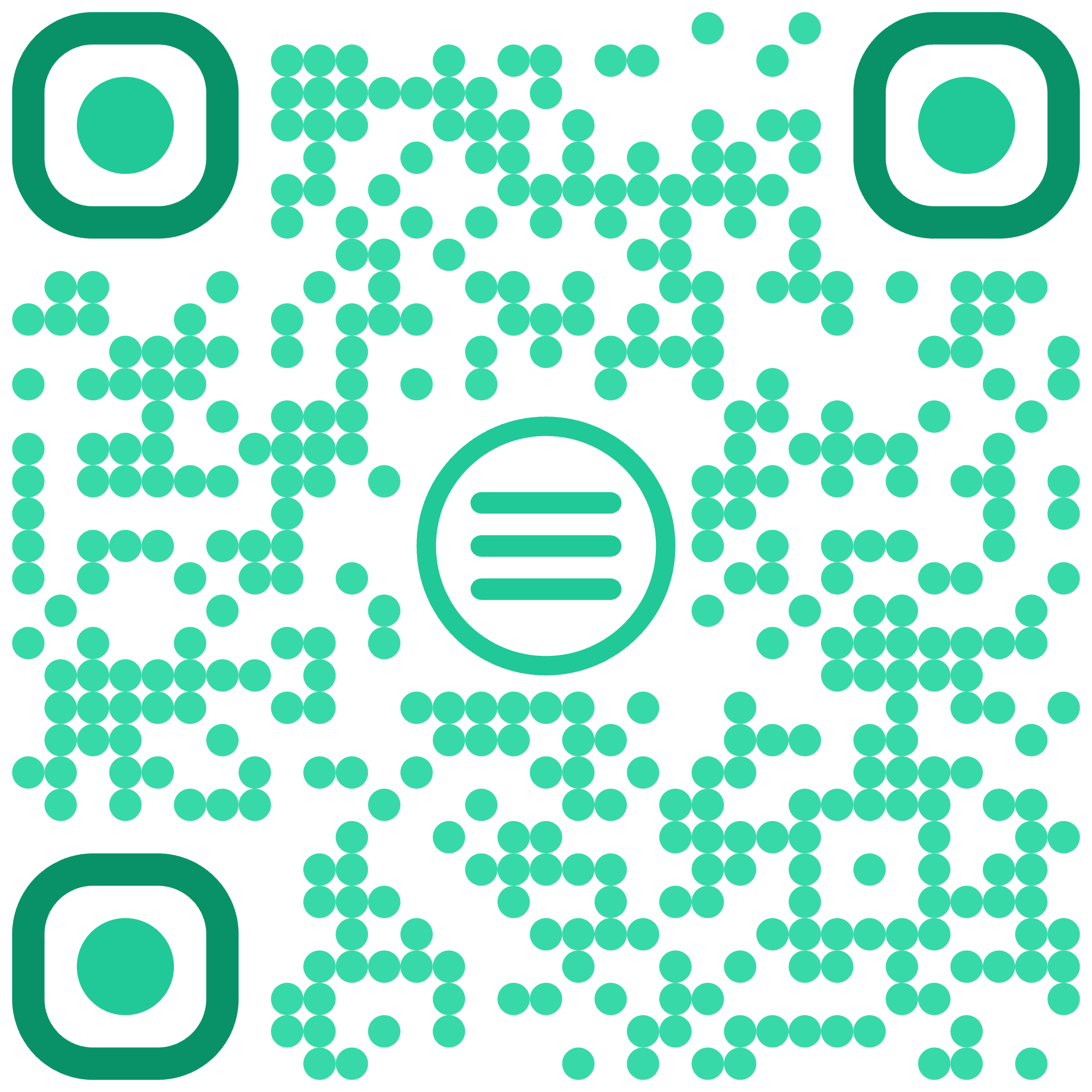 QR code to save contact details